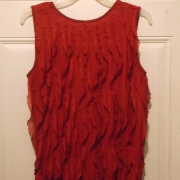 Red Ruffle Top * NWT - Picture 7 of 8